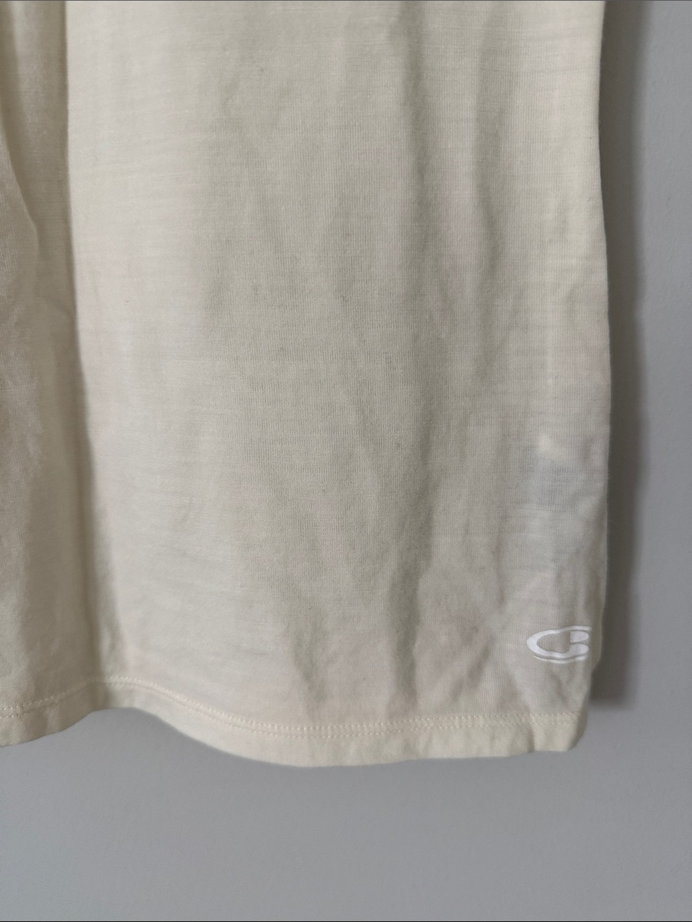 Icebreaker wool Cream Scoop Neck Tank Top - Picture 3 of 5